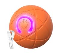 Interactive Dog Ball - Usb Rechargeable Toy, Led Light Automatic Rolling Ball, Compact Sturdy Build, Quick Setup Feature, Excellent Pet Entertainment Accessory, Indoor Play Use