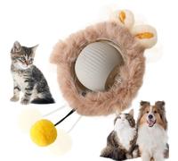 Interactive Dog Cat Smart Ball Toy,Chewie Viral Rolling Ball,Interactive Toys for Cats,Automatic 360° Rolling Chase Mate Ball for Dogs and Cat,Automatic Cat Toy,Interactive Dog Ball,Cat Ball Toy,Grey