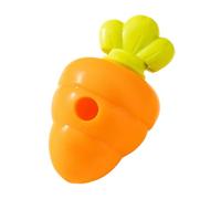 Interactive Dog Chew Toy - Carrot Shaped Treat Dispenser | Tough Chewing Toy For Puppies And Adult Dogs, Engaging Pet Training And Fetch Accessory | Indoor Entertainment Tool To Encourage Exercise, De
