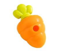 Interactive Dog Chew Toy - Carrot Shaped Treat Dispenser | Tough Chewing Toy For Puppies And Adult Dogs, Engaging Pet Training And Fetch Accessory | Indoor Entertainment Tool To Encourage Exercise, De