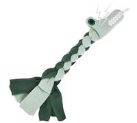 Interactive Dog Enrichment Toy - Durable Tug & Treat Puzzle for Puppies, Medium & Large Breeds | Mental Stimulation, Food Foraging, Tough Boredom Buster | UK Seller (Green)