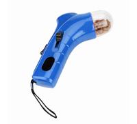 Interactive Dog Food Catapult Feeder Dispenser for Fun Training - Treat Launcher Tool (Blue)