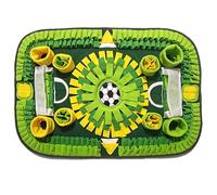 Interactive Dog Food Finder Mat: Football, Stadium Activity Toy, Slow Eating Nose Mat | The Portable Non-Slip Feeding Mat Hard