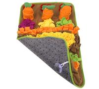 Interactive Dog Mat, Pet Feeding Puzzle, Foraging Activity Mat, Pets Enrichment Toy, 30.71 x 18.9 inches, Suitable for Dogs and Cats, It Promotes Healthy Feeding Habits, Multicoloured