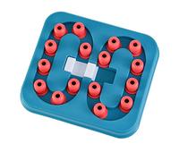 Interactive Dog Puzzle Feeder - Slow Eating Training Bowl for Puppies, Non-Slip Food Dispenser, IQ-Boosting Enrichment Toy for Dogs and Cats