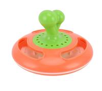 Interactive Dog Puzzle Toy, Feeder 360 Degree Rotating Balance Structure Automatic Pet Food Treat Dispenser For Cats And Dogs ABS Plastic 19 x 15cm