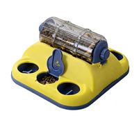 Interactive Dog Puzzle Toy - Treat Dispenser, Funny Thinking Games, Training Aid for Enrichment, Mental Stimulation for Puppies, Cats, Small and Medium Pets, Boredom Buster