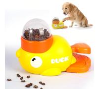 Interactive Dog Puzzle Toys for Boredom, Duck Shape Pet treat dispenser for Small, Medium, Large puppy, Dog Puzzle Feeders for Gifts, Brain Stimulation for Iq, Pet Slow Feeder Toy Anti-Gulping for Fun