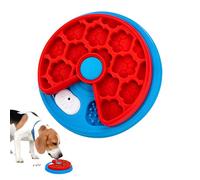 Interactive Dog Slow Feeder Bowl with 3 Layer Turning Mechanism to Control Eating Speed and Reduce Choking Hazard Slow Bowl Safe Risk with Promotes and Interactive to Prevents Reduce Revolving Dogs