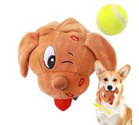 Interactive Dog Toy - 12cm Plush - Talking Plush, Jump and Mobile Toy for Medium Dogs, Soothing Pet Toys and Heavy Duty Chew Toy for Pu