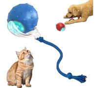 Interactive Dog Toy Ball - 360° Smart Automatic Rolling Toy with Birdsong, Ideal for Indoor Play with Dogs and Cats