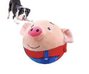 Interactive Dog Toy - Rechargeable Squeaky Chew Toys, Puppy Training Interactive Pet Toys, Durable Biting Ball for Small Medium Dogs | Indoor Outdoor Play Toy for Home Park Walking Beach Garden Use fo