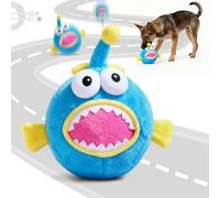 Interactive Dog Toy, Self-Moving Dog Toy to Keep Them Busy, Electronic Vibrating Dog Toy/Squeaky Bouncy Ball for Small, Medium and Large Dogs with