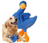 Interactive Dog Toy - Soothing Plush Ducks Pet Accessories | Biting Toy for Teething Dogs with Squeaker, for Activity during Training and Playing at Home On the Go Daily Indoor