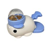 Interactive Dog Toy, Treat Dispenser Feeder Puzzle, 7x5 Inches Chew Toy with Food Storage, Durable Rubber Pet Toys, Puppy Plaything with Engaging Design, Enrichment Game for Small Medium Dogs