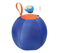 Interactive Dog Toy with Big Ball for Aggressive Chewers, Small | This interactive dog plays by throwing the ball for stress relief and biting activity for family fun