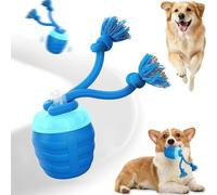 Interactive Dog Toys - 2026 New Motion Activated Dogs Ball with 360° Smart Automatic Rolling Moving and Music for Bored Pet Cats Dogs (Blue)