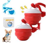 Interactive Dog Toys,2026 New Moving Dog Toy, Active Rolling Ball With Tail For Dogs, Usb Rechargeable Durable Chew-Proof Design With 3 Smart Modes Eep Your Dog Calm, Engaged & Satisfied (2 Red)