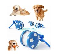 Interactive Dog Toys,2026 New Moving Interactive Dog Ball with Touch Activated,Automatic Electric Rolling Ball w Rope,for Puppy/Medium Dogs,Squeaky DogsToy Active Rolling WickedBalls for Indoor Play