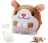 Interactive Dog Toys - Active Moving Bouncing Pig Ball, Plush Electronic Dogs Toy That Moves on Its Own, Squeaky Giggle Sound & Motion Activated Chase Toy for Boredom