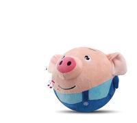 Interactive Dog Toys,Active Moving Pet Plush Toy,2025 New shaking dog ball pig dog toy Interactive Dog Ball with song Squeaky Moving Dog Ball Toy,Rechargeable Toys to Keep Them Busy Dog Toys(Bule Pig)