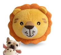 Interactive Dog Toys, Active Moving Pet Plush Toy, Washable Cartoon Pig Plush Toy,Rechargeable Squeaky Dog Ball Toy with Talking Sound, for Puppies & Small Medium Dogs (Lion,Bluetooth)
