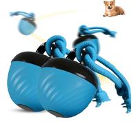 Interactive Dog Toys Ball, 2025 New Modes Moving Dog Ball with Touch Activated, USB Rechargeable Motion Activated Automatic Toys for Puppy Small Medium Dogs Birthday for Dogs(Blue,2 pcs)