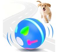Interactive Dog Toys Ball,Automatic Moving Toy for Small/Medium Dogs,Motion Activated Bounce Ball,USB Rechargeable Dog Enrichment Toys to Keep Them Busy (Blue)