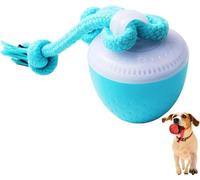 Interactive Dog Toys Ball, Moving Dog Toy for Boredom, Moving Dog Ball with Touch Activated, Motion Activated Automatic Toys for Puppy/Small/Medium Dogs, USB Charging, Birthday for Dogs (Cyan)