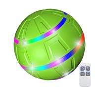 Interactive Dog Toys Ball - Puppy Toy With Led Lights | Improved Dog Rolling Effect Tennis Ball | Automatic Moving Dog Ball Toys - Remote Control Led Ball For Busy Dogs For Yard Game
