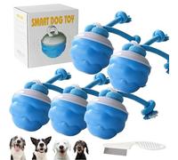 Interactive Dog Toys Ball with Motion Activated, Power Tail 2.0 Dog Toy,2025 New Motion Activate Rolling Ball for Puppy, Smart Jumping Toy for Dogs for Daily Training, USB Rechargeable (5Pcs)