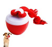 Interactive Dog Toys Balls, Rechargeable Moving Dog Toy with Tail Automatic Active Rolling Ball to Keep Them Busy for Small Medium Large Dogs Daily Training and Exercise (Red)