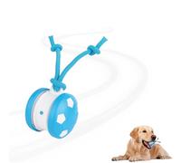 Interactive Dog Toys-Chase Buddy Dog Toy, Rechargeable Interactive Toys for Dogs, Rolling Ball with Tail, 180-Degree Flip Forward and Backward, Relieve Boredom, Suitable for Small, Medium Pets(Blue）