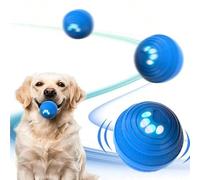 Interactive Dog Toys Dog Ball, 2025 Upgrade USB Rechargeable Vibrating & Auto-Bouncing Interactive Pet Toy,Active Rolling Ball Toys with LED Light for Dogs and Cats