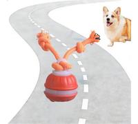 Interactive Dog Toys Dog Ball with Motion Activated & Automatic Rolling, USB Rechargeable Smart Motion Pet Ball for Small Medium Large Dogs to Keep Them Busy, Includes Squeaky Sound (orange 1pcs)