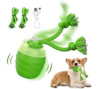 Interactive Dog Toys, Dog Gadgets to Keep Them Busy, Interactive Dog Toys Ball with Motion Activated, Fun Moving Smart Pet Gadget Active Rolling Ball, Pet Balls Toys for Puppy/Small/Medium (Green)