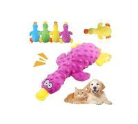 Interactive Dog Toys for Aggressive Chewers,2025 Upgraded Duck DogToy,Durable Dog Calming Ducks Dogs Toys,Indestructible Puppy Teething Toy,Squeaky Plush Duck Chew Toy for Large Medium Small Dogs