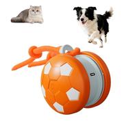 Interactive Dog Toys for Boredom, 2026 New Active Dog Toy, Interactive Chase Buddy Dog Ball with Tail for Dogs, USB Charging Moving Dogs Toy for Small Medium Large Dogs (Orange 1 piece)