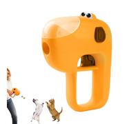 Interactive Dog Toys for Boredom, Pet Treat Launcher, Cartoon Cat Puzzle Feeder, Interactive Dog Toys Cat Treat Dispenser, Hand Held Ejecting Shooter Shooting Gun Dog Food Catapult Puppy Dispenser
