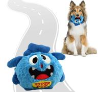 Interactive Dog Toys for Boredom - Upgrade Dog Toys Interactive Monster Plush Ball, Squeaky Moving Dog Ball Toy, Shake Bounce Boredom Talking Toys for Dog Pets Exercise Electronic Toy for Puppy dark