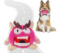 Interactive Dog Toys for Boredom - Upgrade Dog Toys Interactive Monster Plush Ball, Squeaky Moving Dog Ball Toy, Shake Bounce Boredom Talking Toys for Dog Pets Exercise Electronic Toy for Puppy pink