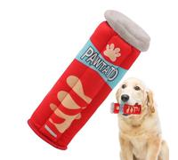 Interactive Dog Toys Interactive Plush Squeaky Soft Potato Chip-Shaped | Puppy Chew Toys for Travel Pool Park Yard Bedroom Garden Indoor Outdoor Family Time Friends Gathering