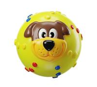 Interactive Dog Toys Interactive Squeaky Bouncy Balls | Dog Teether Cleaning Toy for Small Medium Breed Indoor Outdoor Home Park Beach Lawn Garden Backyard