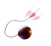 Interactive Dog Toys - Irregular Motion Rechargeable Toys Upgraded 360° Automatic Ball With Tail Boredom Chasing Dog Toy & Interactive Cat Toy |