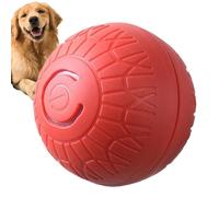 Interactive Dog Toys - Motion Activated Smart Rolling Ball for Dog - Puppy Chew Toy for Small Medium Large Puppy Grinding Chewing Training E Bouncing and Squeaking Features That Reset With A Shxercise
