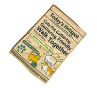 Interactive Dog Toys Newspaper Interactive Crinkle Chew Soft Pet Supplies