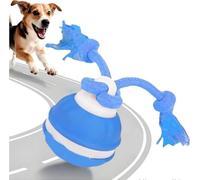 Interactive Dog Toys with Bird Sounds,2026 Active Rolling Ball with Tail for Dogs,3 Smart Modes,Waterproof Design,USB Charging,To Relieve Boredom,Moving Dog Ball for Small Medium Large Dogs (Blue)