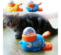 Interactive Dog Treat Dispenser - Duck Shaped Slow Feeder, Pet Puzzle Toy | Intelligence Training Reward Distribution System Adjustable Food Release Mechanism Mental Stimulation Device For Small Mediu