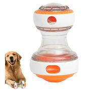 Interactive Dog Treat Dispenser, Puppy Puzzle Feeder Toy, 3.35x3.35in Portable Slow Feeding Training Tool, Compact and Fun, Brain Stimulation Game for Puppies