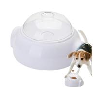 Interactive Dog Treat, Dispenser Puppy Rolling, 6.5x5.91in Portable Feeders Toy, Brain Stimulation Training, Slow Feeder Puzzle for Enrichment and Digestion